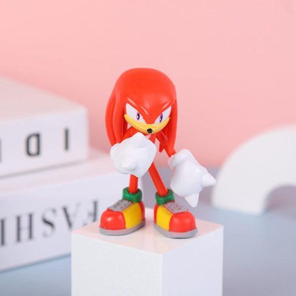 Planet Gates 6 Style Hot Selling Sonics Film and Television PVC Character Toy Hedgehog Shadow Tail Figure Model Dolls Children Animal Toys