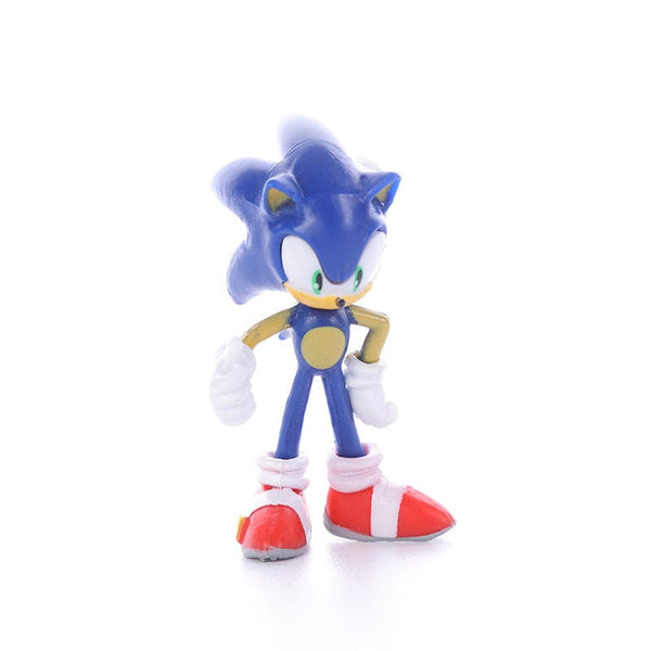 Planet Gates 6 Style Hot Selling Sonics Film and Television PVC Character Toy Hedgehog Shadow Tail Figure Model Dolls Children Animal Toys