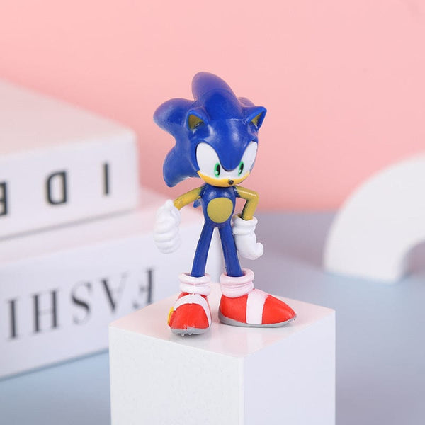 Planet Gates 6 Style Hot Selling Sonics Film and Television PVC Character Toy Hedgehog Shadow Tail Figure Model Dolls Children Animal Toys