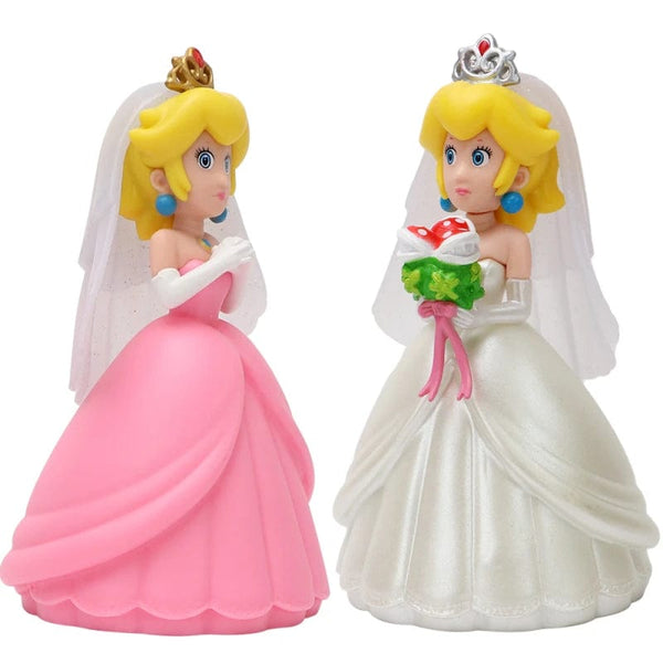 Planet Gates 6 Styles Mario Bros Princess Peach Rosalina Daisy Action Figures Toys Cute Anime Pauline Creative Collectible PVC Model Dolls