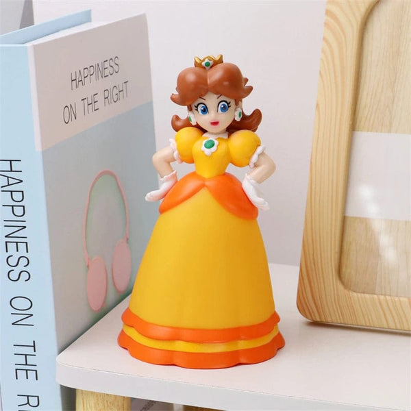 Planet Gates 6 Styles Mario Bros Princess Peach Rosalina Daisy Action Figures Toys Cute Anime Pauline Creative Collectible PVC Model Dolls