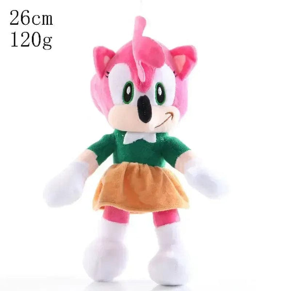 Planet Gates 6 Supersonic Hedgehog Sonic Plush Cartoon Game Anime Children's Plush Doll Toys Christmas Birthday Gift Wholesale Size 30cm