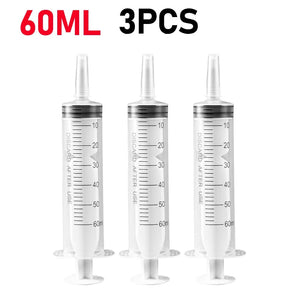 Planet Gates 60/100ml Plastic Bulk Needle-Free Disposable Syringes Syringes Without Needle Syringe Glue Pet Feeding Needle Kitchen Tools