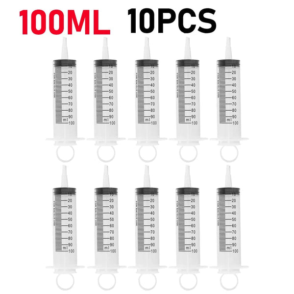 Planet Gates 60/100ml Plastic Bulk Needle-Free Disposable Syringes Syringes Without Needle Syringe Glue Pet Feeding Needle Kitchen Tools