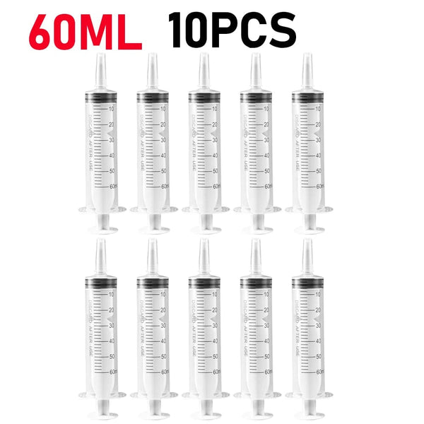 Planet Gates 60/100ml Plastic Bulk Needle-Free Disposable Syringes Syringes Without Needle Syringe Glue Pet Feeding Needle Kitchen Tools