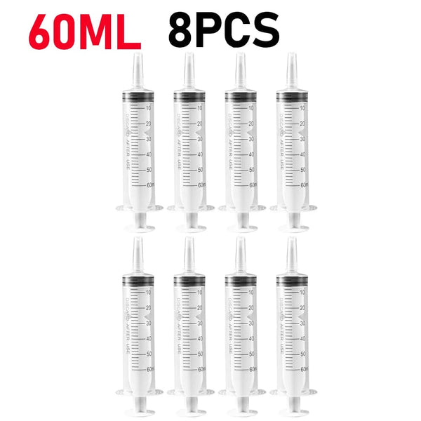 Planet Gates 60/100ml Plastic Bulk Needle-Free Disposable Syringes Syringes Without Needle Syringe Glue Pet Feeding Needle Kitchen Tools