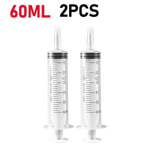 Planet Gates 60/100ml Plastic Bulk Needle-Free Disposable Syringes Syringes Without Needle Syringe Glue Pet Feeding Needle Kitchen Tools