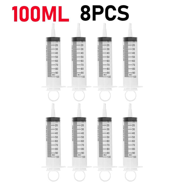 Planet Gates 60/100ml Plastic Bulk Needle-Free Disposable Syringes Syringes Without Needle Syringe Glue Pet Feeding Needle Kitchen Tools