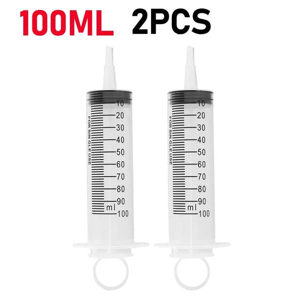 Planet Gates 60/100ml Plastic Bulk Needle-Free Disposable Syringes Syringes Without Needle Syringe Glue Pet Feeding Needle Kitchen Tools