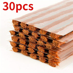 Planet Gates 60/30pcs Car Tire Repair Tool Car Tire Puncture Repair Motorcycle Quick Repair Seal Rubber Strip Kit Garage Car Accessories