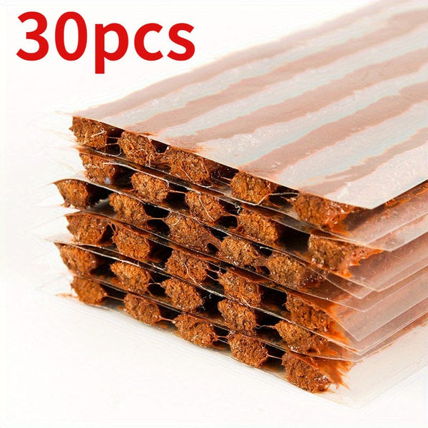 Planet Gates 60/30pcs Car Tire Repair Tool Car Tire Puncture Repair Motorcycle Quick Repair Seal Rubber Strip Kit Garage Car Accessories