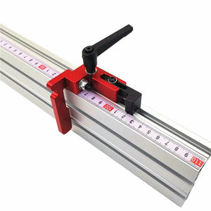 Planet Gates 60/80/100cm 75mm Height Miter Track T-track Stop Sliding Brackets T-Slot Aluminium Profile Woodworking Workbench DIY Accessories