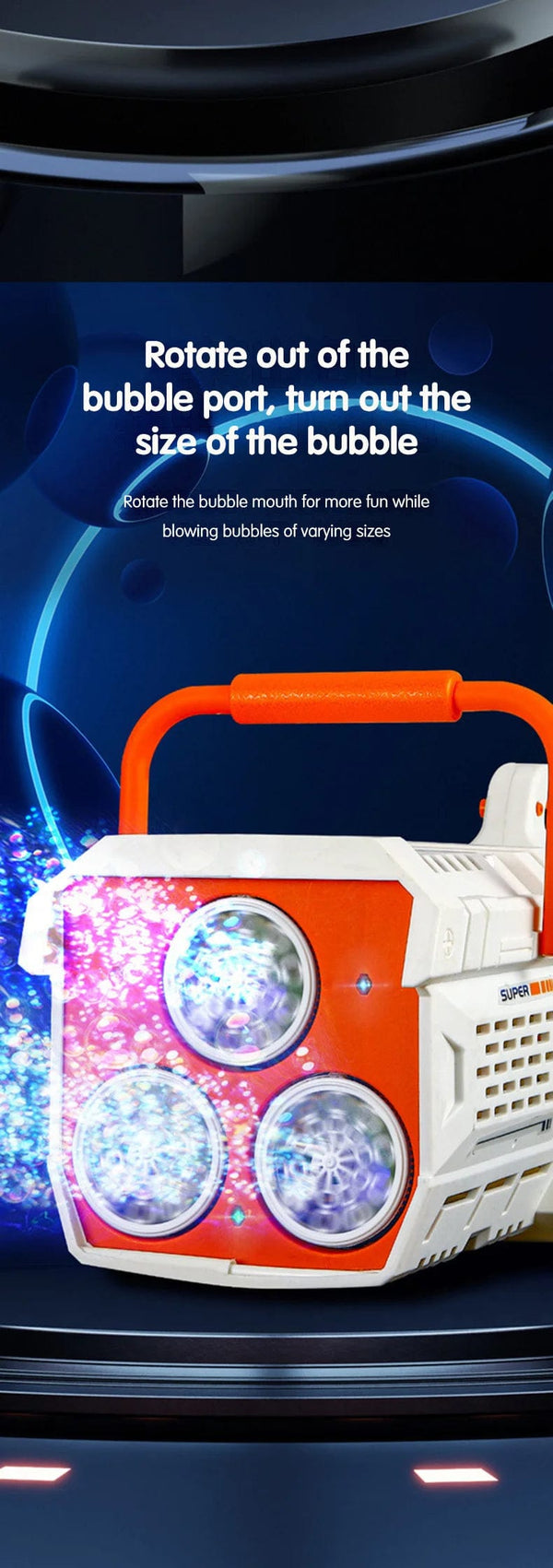 Planet Gates 60 Holes Bubble Gun LED Light Electric Automatic Rocket Soap Bubble Machine Toys for Kids Outdoor Wedding Party Children's Gifts