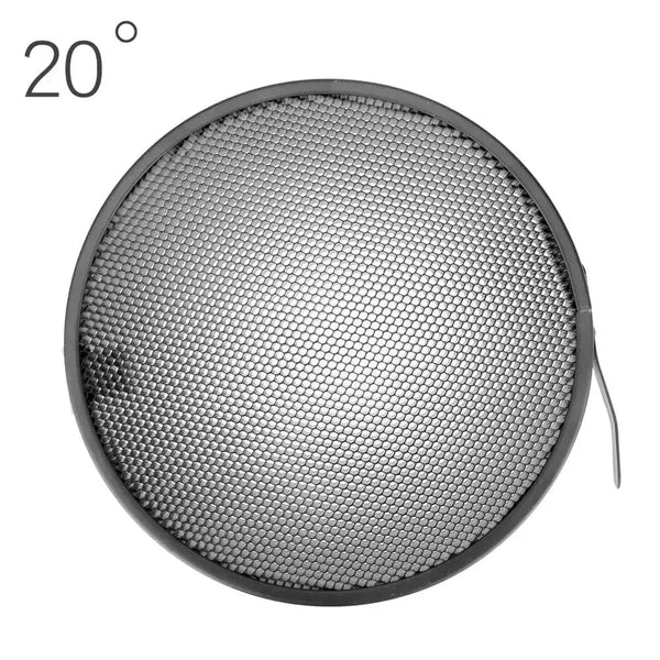 Planet Gates 60 Soonpho 7 inch Bowens Mount Standard Reflector Diffuser Lamp Shade Dish Honeycomb Grid for Soft Light Photographic Studio Kits