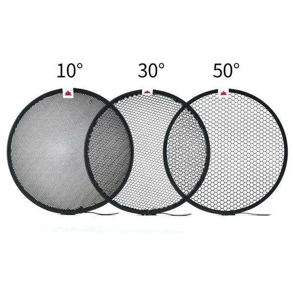 Planet Gates 60 Soonpho 7 inch Bowens Mount Standard Reflector Diffuser Lamp Shade Dish Honeycomb Grid for Soft Light Photographic Studio Kits