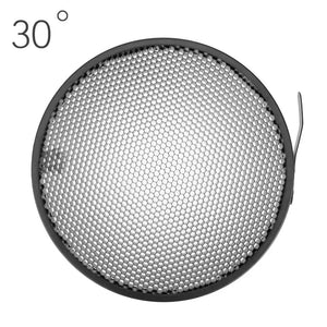 Planet Gates 60 Soonpho 7 inch Bowens Mount Standard Reflector Diffuser Lamp Shade Dish Honeycomb Grid for Soft Light Photographic Studio Kits