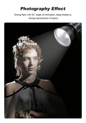 Planet Gates 60 Soonpho 7 inch Bowens Mount Standard Reflector Diffuser Lamp Shade Dish Honeycomb Grid for Soft Light Photographic Studio Kits