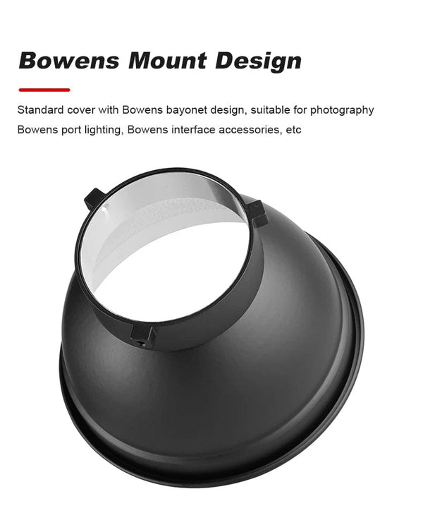 Planet Gates 60 Soonpho 7 inch Bowens Mount Standard Reflector Diffuser Lamp Shade Dish Honeycomb Grid for Soft Light Photographic Studio Kits