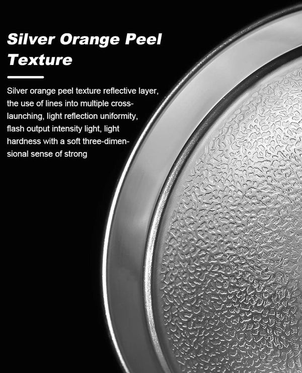 Planet Gates 60 Soonpho 7 inch Bowens Mount Standard Reflector Diffuser Lamp Shade Dish Honeycomb Grid for Soft Light Photographic Studio Kits