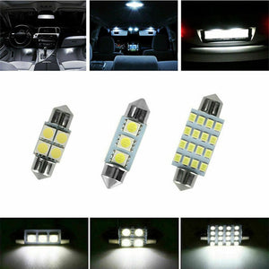 Planet Gates 6000K / 42pcs Set 42pcs Interior Car Lights Led Combination Set 31mm 36mm 41mm T10 1157 12v 6000k Led Dome Light Replacement Bulbs Reading Light