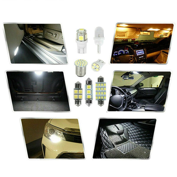 Planet Gates 6000K / 42pcs Set 42pcs Interior Car Lights Led Combination Set 31mm 36mm 41mm T10 1157 12v 6000k Led Dome Light Replacement Bulbs Reading Light