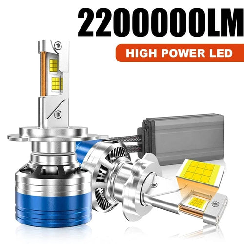 Planet Gates 6000K Cold White / CANBUS / 9006/HB4 H7 H4 H11 LED Headlight High Power 8580 CSP Canbus 9005 HB3 9006 HB4 Turbo Lamp 6000K 30000LM for Car 12V 24V Auto Lamp Bulb