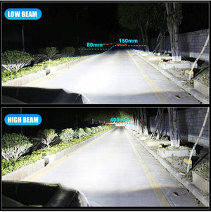 Planet Gates 6000K Cold White / CANBUS / 9006/HB4 H7 H4 H11 LED Headlight High Power 8580 CSP Canbus 9005 HB3 9006 HB4 Turbo Lamp 6000K 30000LM for Car 12V 24V Auto Lamp Bulb