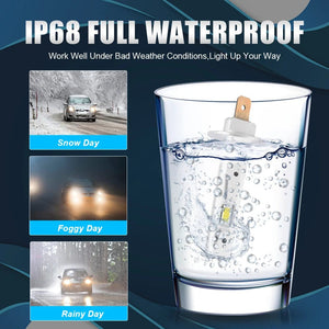 Planet Gates 6000K / H1 2Pcs 1:1 Car LED H1 H3 LED Canbus Headlight Bulb 60W 12000Lm White 6000K Mini for Auto Super Bright LED Fog Lights 12V Lupuauto
