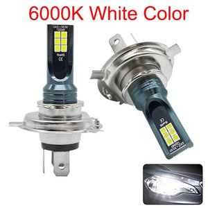 Planet Gates 6000K White / 9005/HB3 2Pcs H4 H7 LED Headlight H11 H8 H9 H1 H3 Car Fog Light LED Bulbs 9005 9006 Hb3 Hb4 Auto Driving Running Lamps 12000LM 12V 6000K