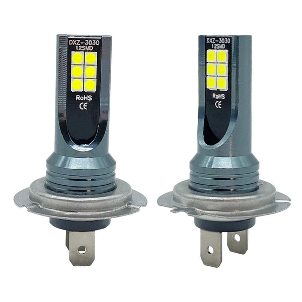 Planet Gates 6000K White / 9005/HB3 2Pcs H4 H7 LED Headlight H11 H8 H9 H1 H3 Car Fog Light LED Bulbs 9005 9006 Hb3 Hb4 Auto Driving Running Lamps 12000LM 12V 6000K