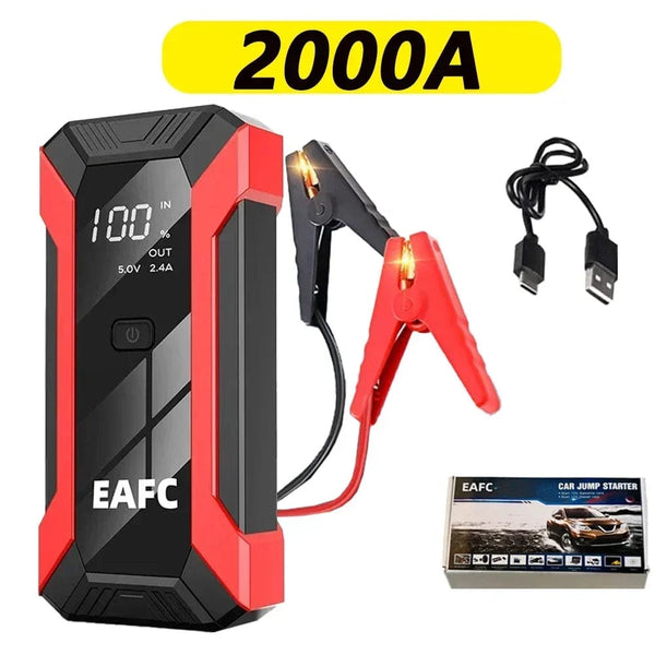 Planet Gates 600A with Box / spain Hot 600/1200/2000A Portable Car Jump Starter Power Bank Car Booster Charger 12V  Starting Device Petrol Diesel Car Booster