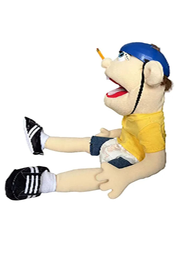 Planet Gates 60cm 60cm Jeffy Hand Puppet Plush Children Soft Doll Talk Show Party Props Christmas Doll Plush Toys Puppet Kids Gift