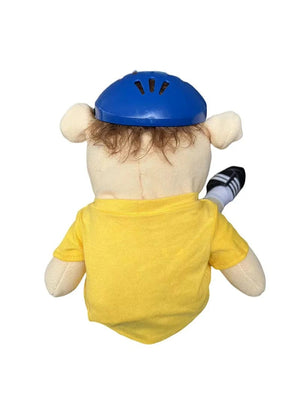Planet Gates 60cm 60cm Jeffy Hand Puppet Plush Children Soft Doll Talk Show Party Props Christmas Doll Plush Toys Puppet Kids Gift