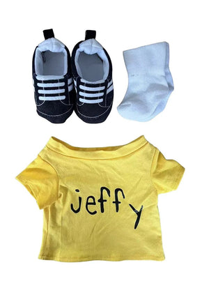 Planet Gates 60cm 60cm Jeffy Hand Puppet Plush Children Soft Doll Talk Show Party Props Christmas Doll Plush Toys Puppet Kids Gift