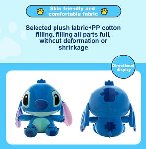 Planet Gates 60cm Giant Disney Lilo & Stitch Couple Models Cartoon Stuffed Plush Anime Plushs Baby Toys Pendant Toy Kawaii Kids Birthday Gift