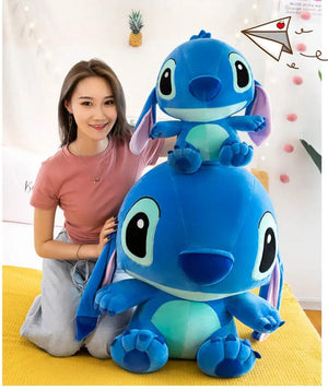 Planet Gates 60cm Giant Disney Lilo & Stitch Couple Models Cartoon Stuffed Plush Anime Plushs Baby Toys Pendant Toy Kawaii Kids Birthday Gift