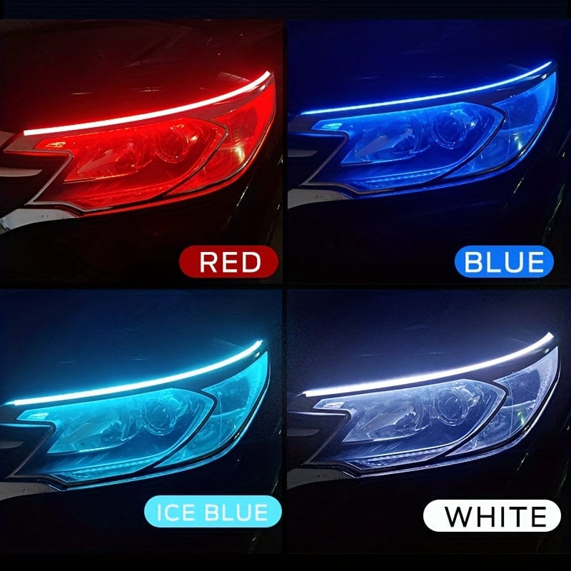 Planet Gates 60cm LED Decorative Light Strips Universal Flow Light Universal Car Lights For A Stylish Start-up Scanning Look!