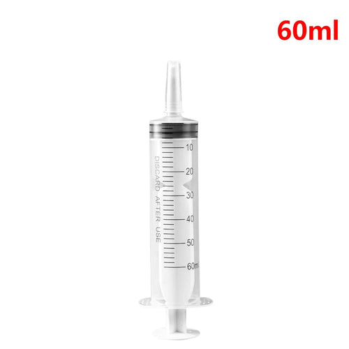 Planet Gates 60ml / CHINA 100ml Liquid Syringe Glue Filling Plastic Syringe Nutrient Sterile Without Needle Watering Refilling for Industrial Hydroponics