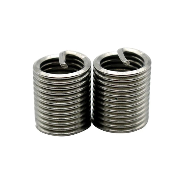Planet Gates 60pcs set 60pcs M3 M4 M5 M6 M8 M10 M12 304 Stainless Steel 2D Fastening Thread Insert Kit Hardware Repair Tool Spiral Wire Sleeve Screw