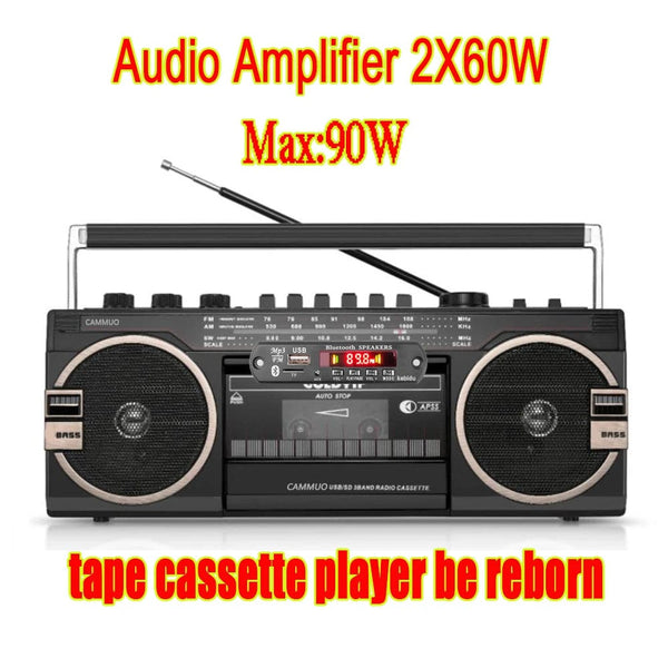 Planet Gates 60W 50W 40W Amplifier Bluetooth 5.0 DIY MP3 WAV Decoder Board DC 12V Wireless Car USB MP3 Player TF Card Slot USB FM with Mic