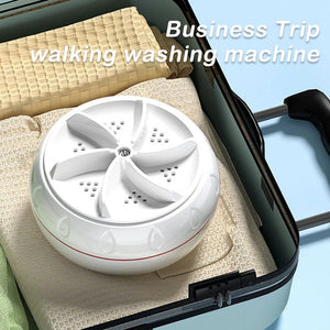 Planet Gates 60W 60W Mini Washing Machine Portable USB Rotating Turbo Fruit Washing Machine Ultrasonic Dishwasher For Home Kitchen Travel Clothes