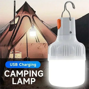 Planet Gates 60W Emergency Light Outdoor Camping Supplies Edc Outdoor USB Rechargeable LED Light Bulb Lantern Hiking Sports Entertainment