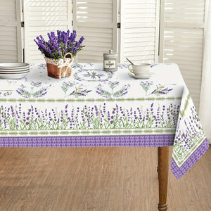 Planet Gates 60x100in（152x254cm）/Rectangle 1pc, Polyester Tablecloth, Spring Summer Lavender Tablecloth, Field Of Lilacs Themed Table Cover, Stain Wrinkle Free Tablecloth, For Home Kitchen Dining Party Decoration, Gift