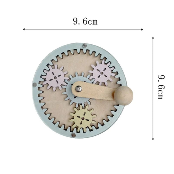 Planet Gates 645 Busy Board DIY Montessori Toys Lock Mobile Children Wood Chips Skill Training Parent-Child Game Puzzle Intelligence Development