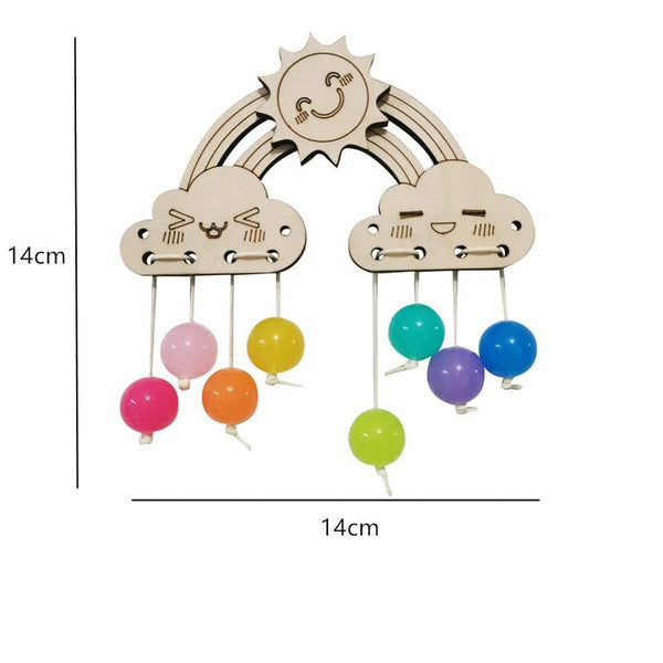 Planet Gates 645 Busy Board DIY Montessori Toys Lock Mobile Children Wood Chips Skill Training Parent-Child Game Puzzle Intelligence Development