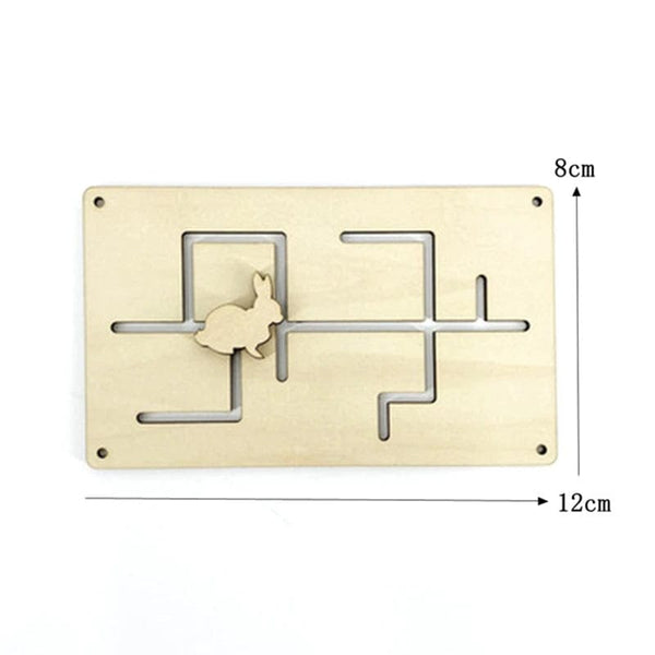 Planet Gates 645 Busy Board DIY Montessori Toys Lock Mobile Children Wood Chips Skill Training Parent-Child Game Puzzle Intelligence Development