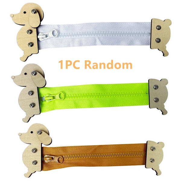 Planet Gates 645 Busy Board DIY Montessori Toys Lock Mobile Children Wood Chips Skill Training Parent-Child Game Puzzle Intelligence Development