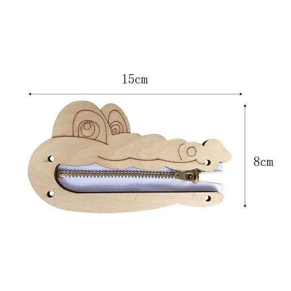 Planet Gates 645 Busy Board DIY Montessori Toys Lock Mobile Children Wood Chips Skill Training Parent-Child Game Puzzle Intelligence Development