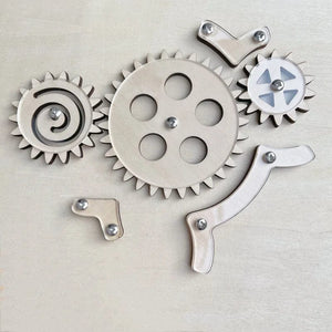 Planet Gates 645 Busy Board DIY Montessori Toys Lock Mobile Children Wood Chips Skill Training Parent-Child Game Puzzle Intelligence Development