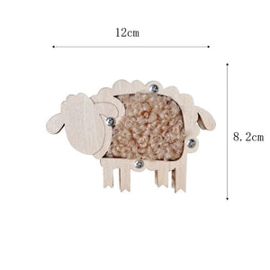 Planet Gates 645 Busy Board DIY Montessori Toys Lock Mobile Children Wood Chips Skill Training Parent-Child Game Puzzle Intelligence Development